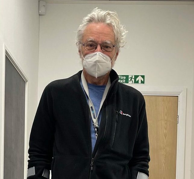 Robin Buxton post-polio syndrome patient